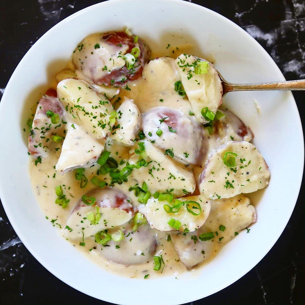 Creamed New Potatoes