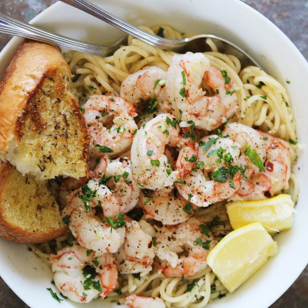 shrimp scampi pasta