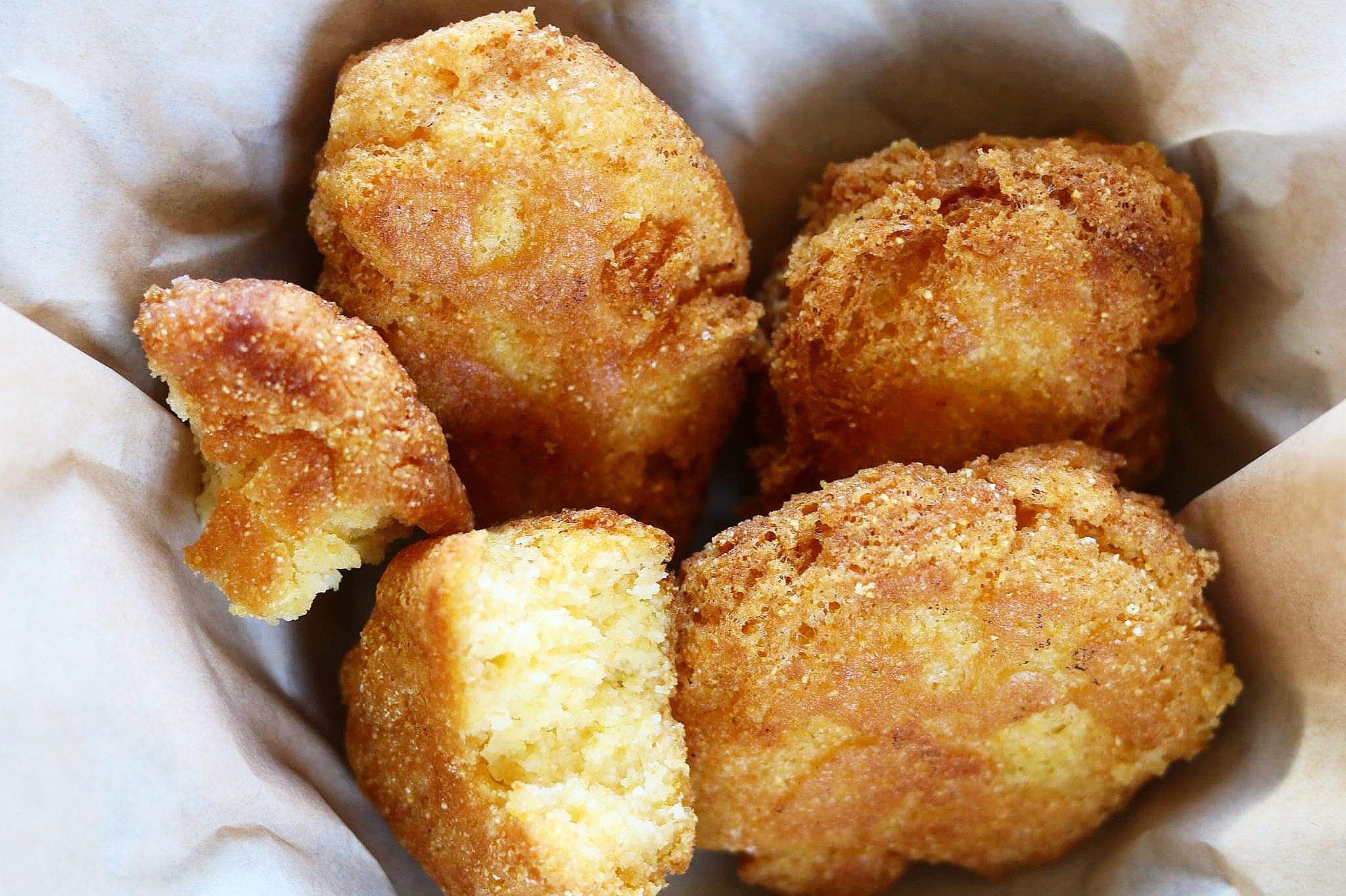 Hot Water Cornbread
