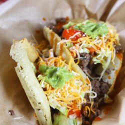 San Antonio Style Puffy Tacos
