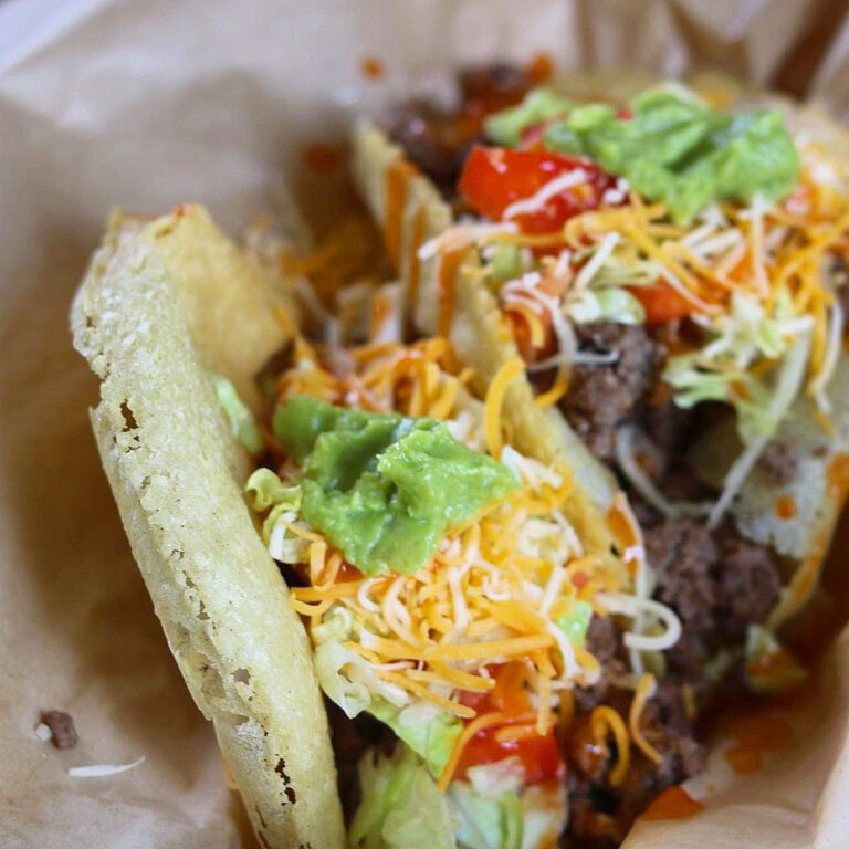 San Antonio Style Puffy Tacos