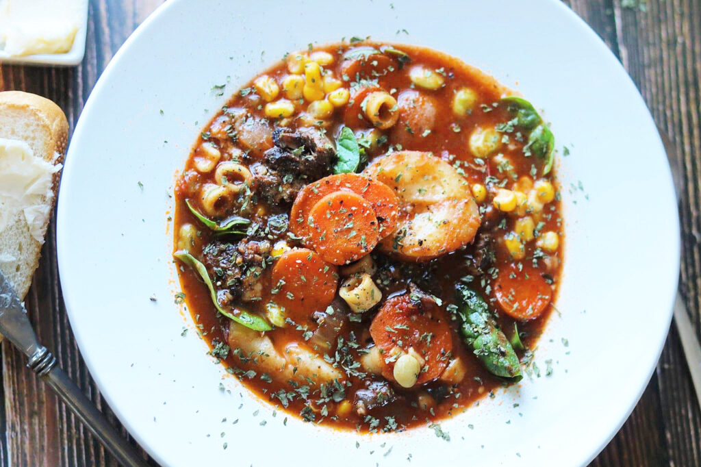 Homemade Vegetable Beef Soup