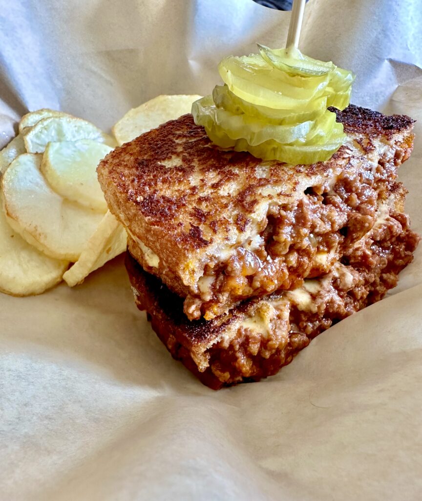 Sloppy Joe Grilled Cheese