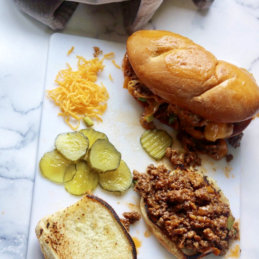 Sloppy Joe Grilled Cheese