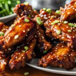 Sticky Baked Chicken Wings