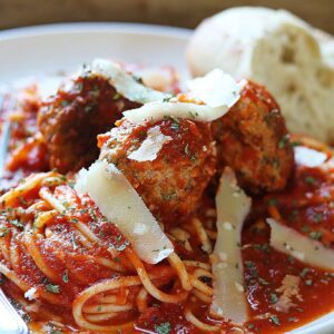 Spaghetti and Meatballs