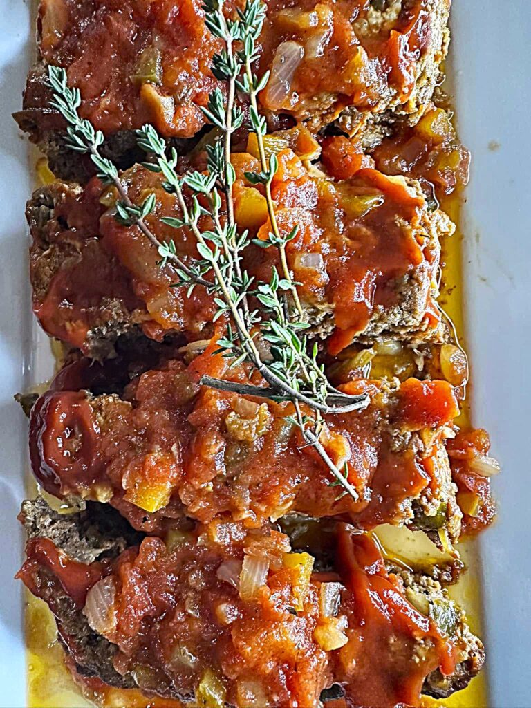 Meatloaf with Creole Sauce