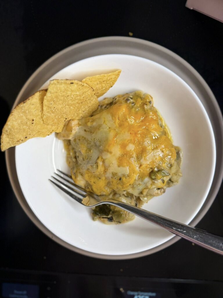 Green chile Chicken casserole