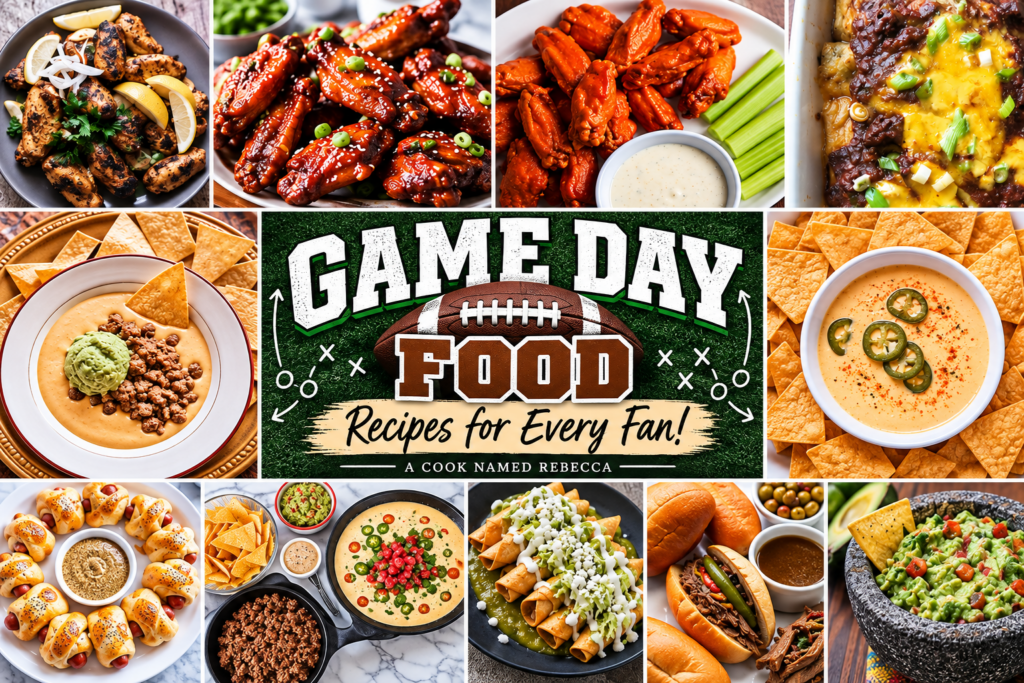 Who needs some game day foods?